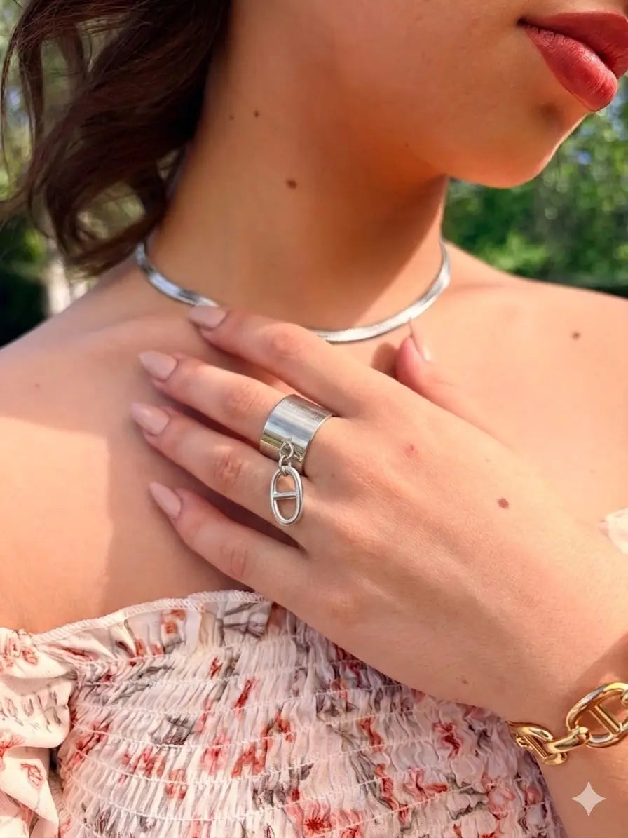 ✨ Bague Vera argent « l’audace au bout des doigts » ✨