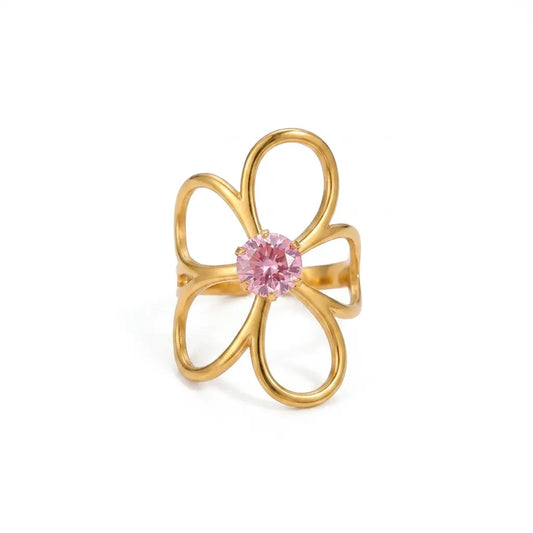 Bague Lilia « fais éclore ta lumiÚre »
