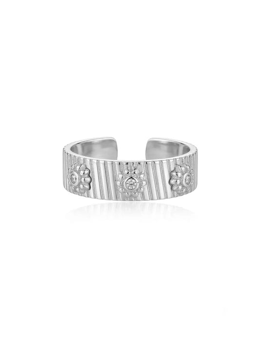 Bague Marguerite argent 🌼