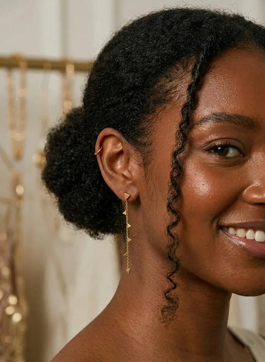 Boucles d'oreilles Milia🌸