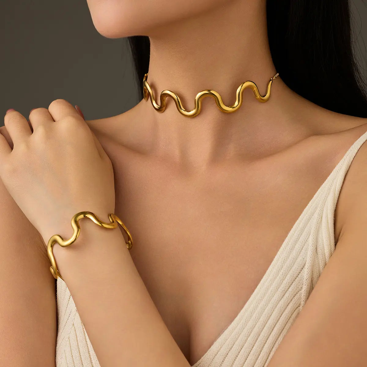 Collier Loan doré