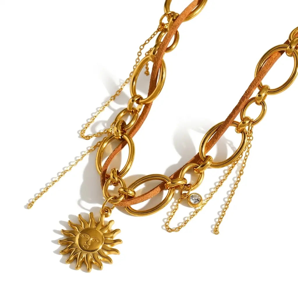 Collier Adriel doré