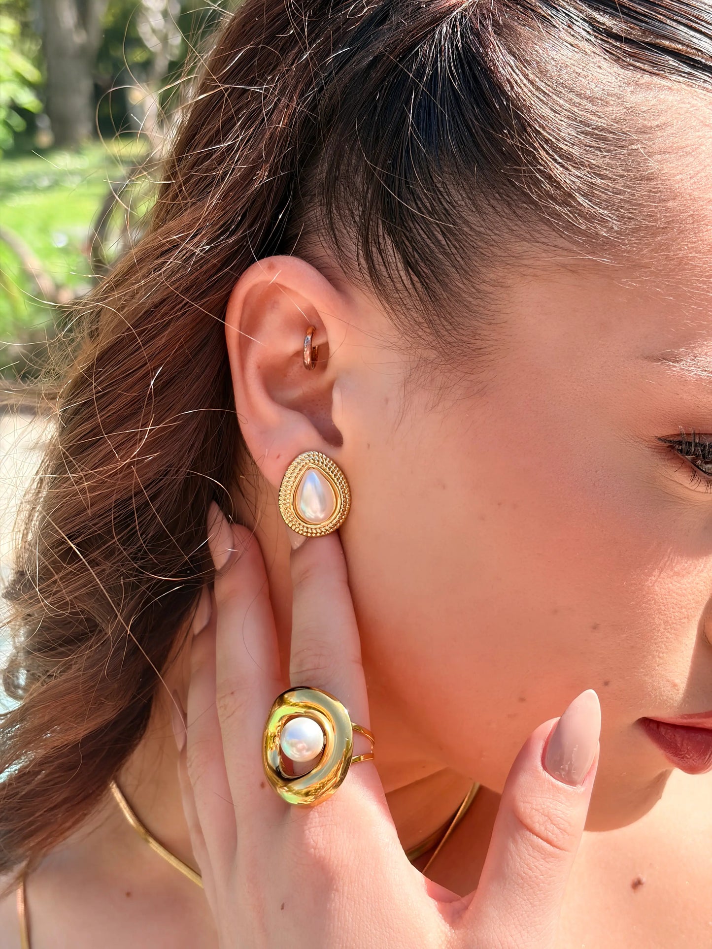 Boucles d'oreilles Asma ✨