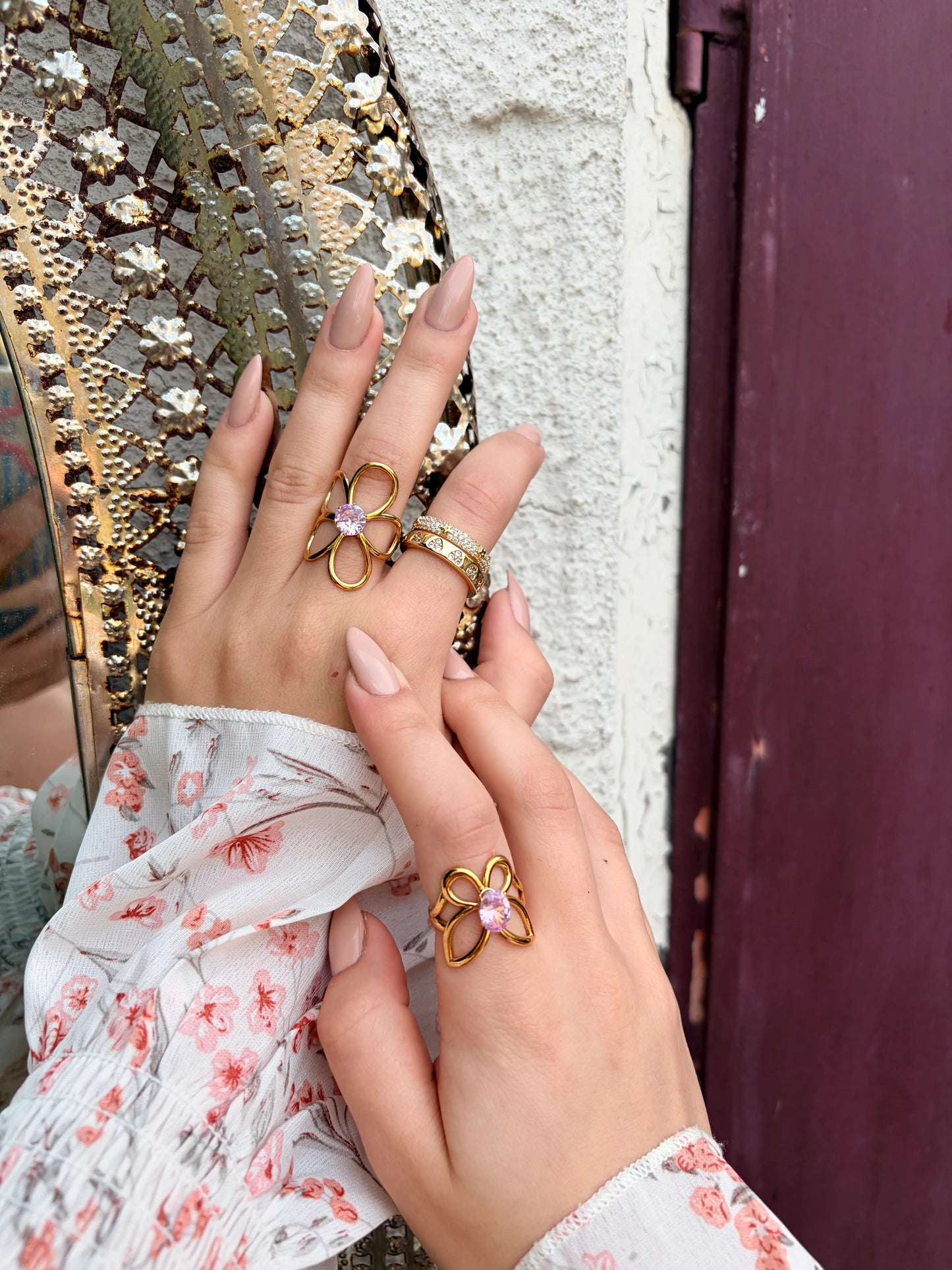 Bague Rosée « rayonne avec délicatesse »