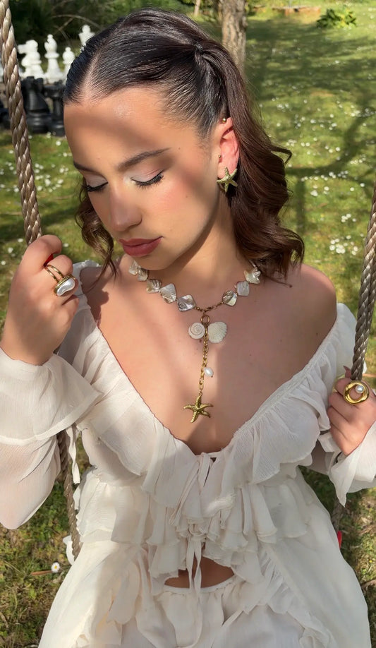 Collier Irina doré
