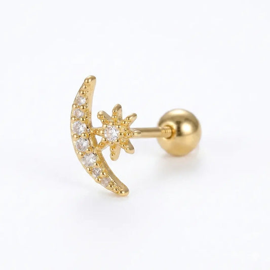 🌙 Piercing Lune « Illumine ton quotidien » ✨