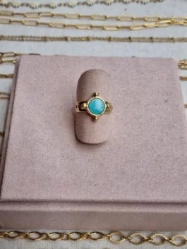 Bague Nala Turquoise Shiralaura.fr Vente De Vetements Grandes Tailles Du 38 Au 52 Bijoux Accessoires Paris.webp