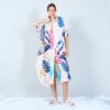 Robe En Soie Et Viscose Flamingo Shiralaura.fr Vente De Vêtements En Ligne , Bijoux Et Accessoires Paris