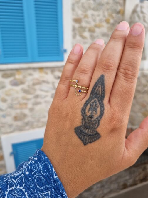 Bague Navy shiralaura.fr vente en ligne de prêt à porter femmes , bijoux , accessoires Paris